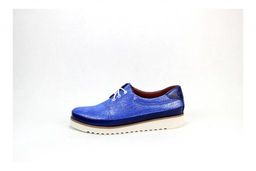 Туфли полуботинки EDART 103.man w.bluesilver  фото 2