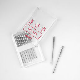 Иглы для бытовых швейных машин, для трикотажа, №75-100, набор 10 шт.