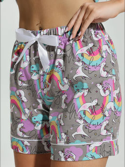 Нимфа пижама женская (фиолетовый) - Lovetex фото 43