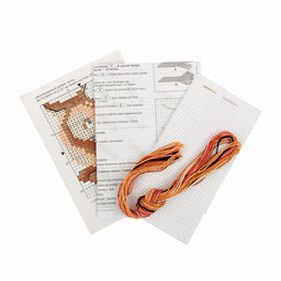 Klart набор для вышивания 8-331 Оленёнок с бабочкой 9.5 х 10.5 см