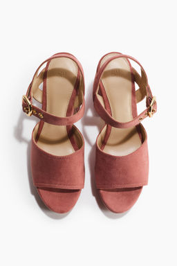 Sandalias de plataforma con tac?n de bloque - H&m фото 5
