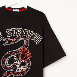 Футболка мужская KAFTAN «Be strong», черный, р. 54