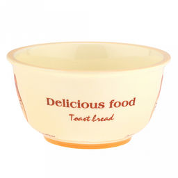 Делишес фуд (Delicious food) Салатник фарфоровый 620мл, д14х7,5см, с деколью (Китай) - Домашняя мода фото 3