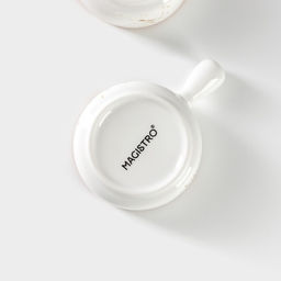 Кокотницы «Церера», набор 2 шт., d=7.5 см, 100 мл, фарфор, белые