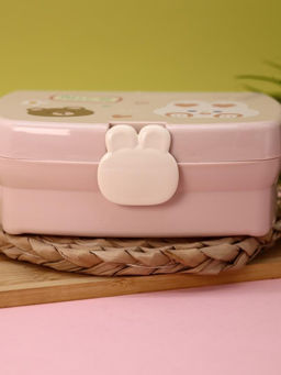 Ланчбокс "Bear-bunny", pink, 700 мл