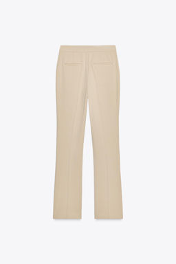 LOW-RISE FLARE TROUSERS - Zara фото 6