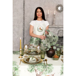 Скатерть Этель Olivia, 220×150 см, 100% хлопок, саржа 190 г/м²