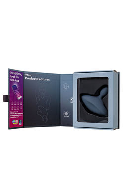 Анальная вибровтулка Satisfyer Booty Absolute Beginners 4, серый, 3,5 см