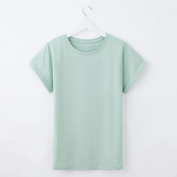 Футболка женская MIST basic, светлая олива, размер 40-42