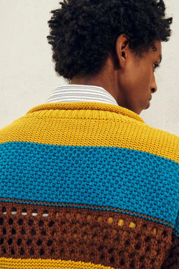 LIMITED EDITION COMBINED TEXTURES SWEATER - Zara фото 4