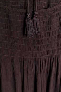 SMOCKED HALTER DRESS - Zara фото 10