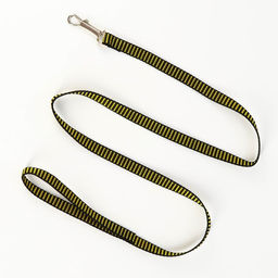 Комплект амуниции рельефный, поводок 120 х 1,5 см, ОГ 36-49 см, жёлто-чёрный - Пижон фото 6