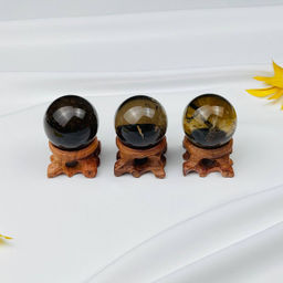 Шар из Раухтопаза на подставке