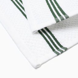 Набор декоративных новогодних салфеток «Этель» Greenish 30×30 см., 3штуки, 100%хлопок