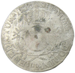 1 экю 1726 года B Франция (Людовик XV)