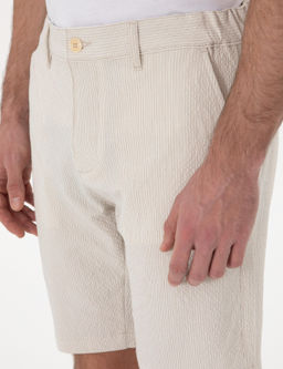 Bej Slim Fit Dokuma _ort - Pierre cardin фото 5