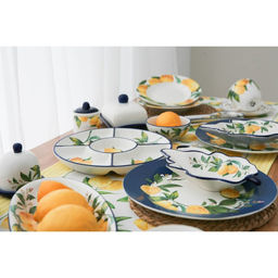 Сахарница с ложкой Доляна Лимон, 200 мл, цвет белый  фото 6