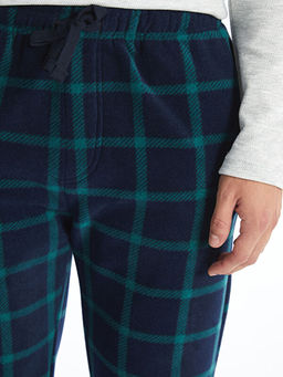 Standart Kal?p Ekose Polar Pijama Alt