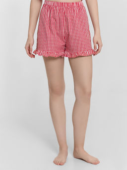 Комплект домашний женский красный в клетку - Mark formelle фото 3