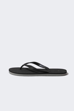 Мужские шлепанцы из искусственной кожи на плоской подошве - Defacto фото 3