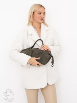 Сумка женская кожаная 99071-1NN khaki Natale Navetta