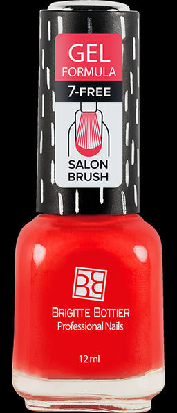 Brigitte Bottier лак для ногтей GEL FORMULA тон 11 розовый неон 12мл/3