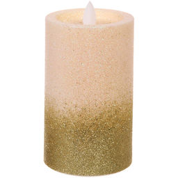 Цена за 4 шт. Сувенир с подсветкой "Свеча - Ночной огонь" 7,5*12,5 см (работает от батареек 3 ААА)