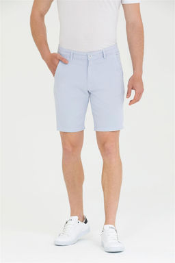 Мужские голубые тканые шорты - U.s. polo assn фото 2