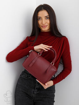 Сумка женская кожаная 79013VG wine red Vitelli Grassi  фото 7