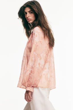 Blusa oversize de lyocell - H&m фото 5