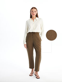 Beli Lastikli Rahat Kal?p Kad?n Pantolon