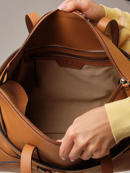 Сумка Rumi DBR 31152 коричневый лист фото 11