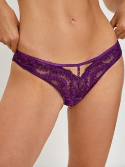 Infinity / Трусы стринги-бразилиано жен. Adikons пурпурный
