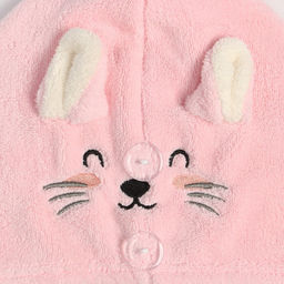 Полотенце-чалма для сушки волос Этель Милашка цвет розовый, 65х25 см, 100% п/э  фото 2