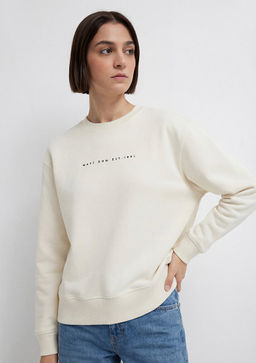 Mavi Denim BaskДlД Ekru Sweatshirt