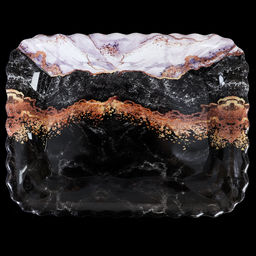 Поднос прямоугольный 37х25,5 см / 3526 /уп 100/ - ГалеонТрейд фото 8