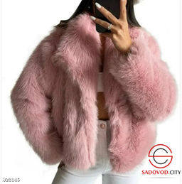Шуба женская из искусственного меха