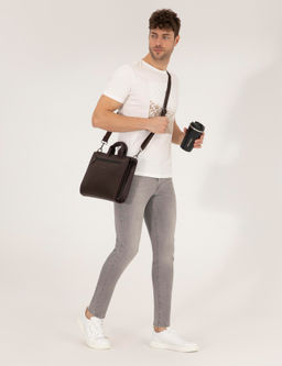 A__k Gri Slim Fit Jean Pantolon