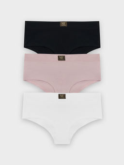 Цена за 2 штуки! Трусы шорты женские в наборе, 3 шт - Mark formelle фото 8