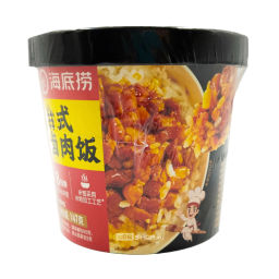 Рис б/п со вкусом тушеной свинины по-тайвански Haidilao, Китай, 147 г Акция