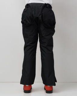Горнолыжные мужские брюки зимние черного цвета 9800Ch - Mtforce фото 8