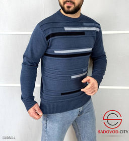 Свитер мужской с принтом