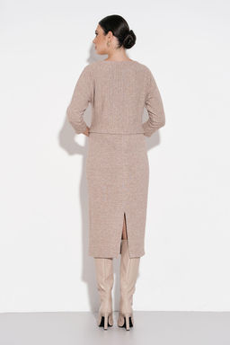 Платье Foxy Fox 1481 бежевый  фото 3