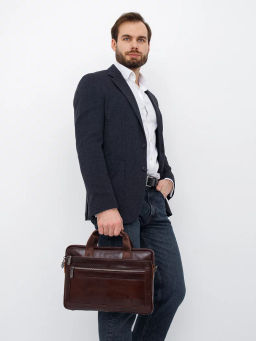 Портфель 33772Z coffee Zinimsk