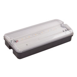 ULW-K25A 6W/4000K IP65 BLACK Светильник светодиодный влагозащищенный. Белый свет (4000K). 660Лм. Размер 220*105*50мм. Корпус чёрный. ТМ Uniel