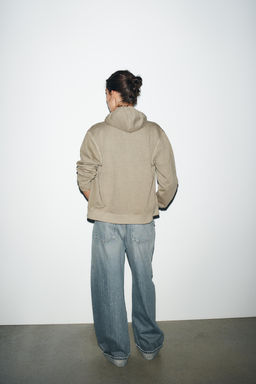 FADED-EFFECT HOODIE - Zara фото 5