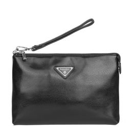 287-1 black, мужской клатч из экокожи Barcelo Biagi