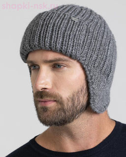 380 T Ушанка мужская флис (56-58)