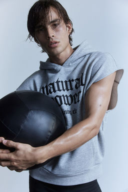 Sudadera de deporte sin mangas Loose Fit - H&m фото 3