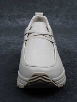 03-A1011-2 BEIGE Полуботинки спортивные женские (натуральная кожа)